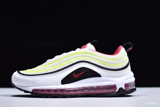 PINK VOLT AMAX AIR BLACK Kie NIKE GS Ney MAX GS 97 RUSH 97 CJ9978-100 WHITE 0725